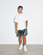 Green Bay Packers Lightning Retro Shorts