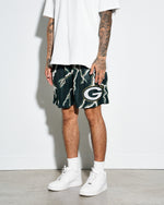 Green Bay Packers Lightning Retro Shorts