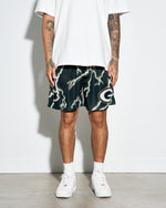 Green Bay Packers Lightning Retro Shorts