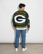 Green Bay Packers Pennant Varsity Jacket