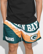 Green Bay Packers Saw Blade Retro Shorts