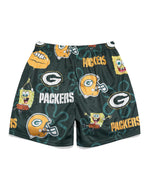 Green Bay Packers & SpongeBob SquarePants Retro Shorts