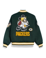 Green Bay Packers & Mickey Mouse Varsity Jacket