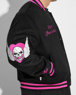 Hart Foundation Black Varsity Jacket