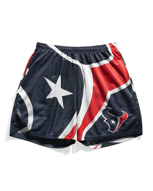 Houston Texans Big Logo Retro Shorts
