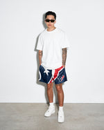 Houston Texans Big Logo Retro Shorts
