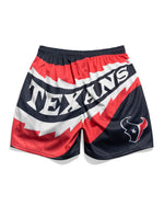 Houston Texans Saw Blade Retro Shorts