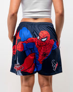 Houston Texans & Spider-Man Retro Shorts