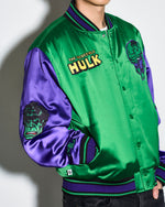 The Incredible Hulk Quilted Satin Jacket