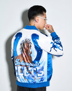 Indianapolis Colts Fanimation Satin Jacket