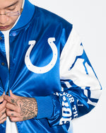Indianapolis Colts Fanimation Satin Jacket
