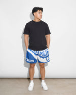 Indianapolis Colts Saw Blade Retro Shorts