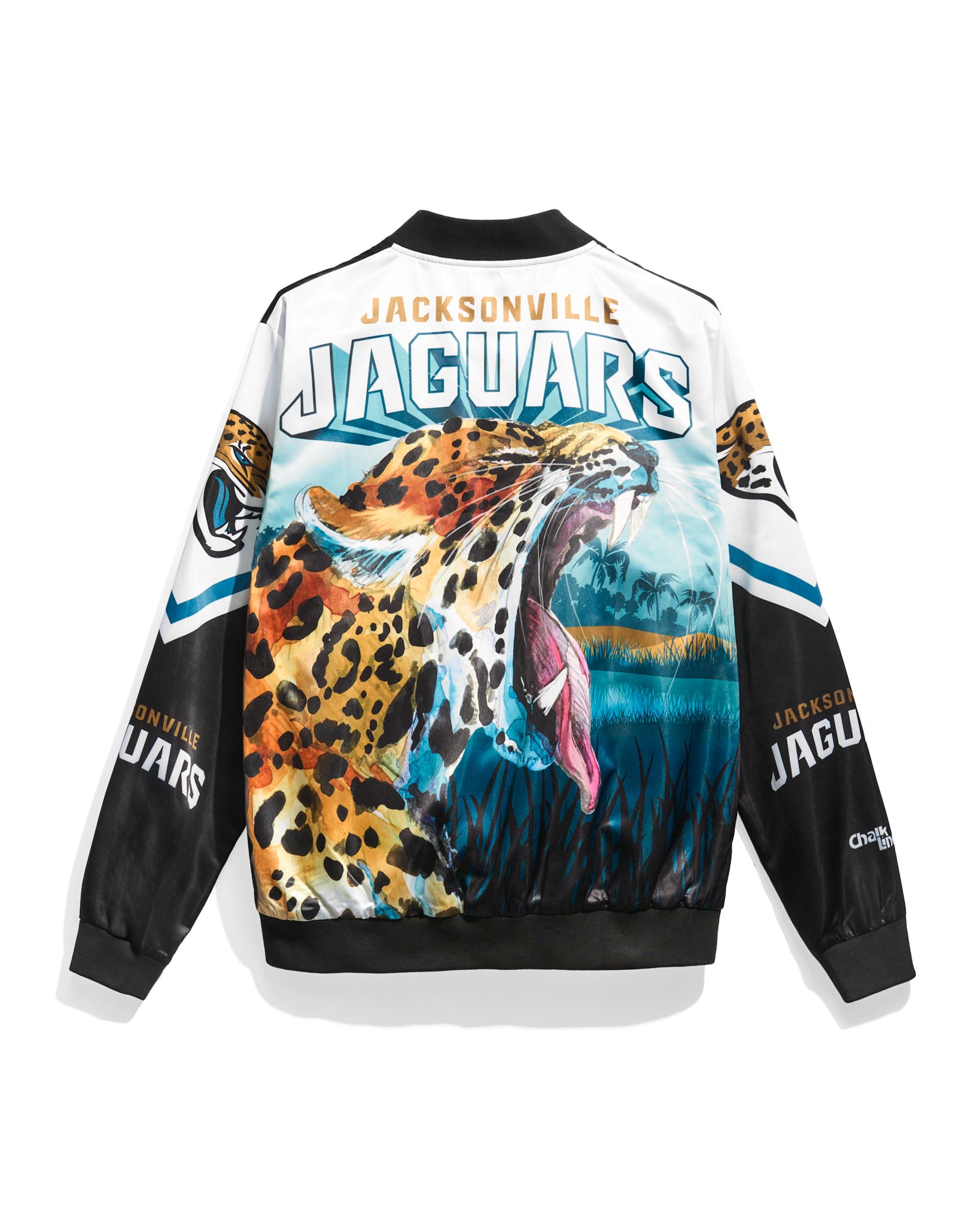 Jacksonville Jaguars Fanimation Satin Jacket