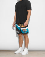 Jacksonville Jaguars Saw Blade Retro Shorts