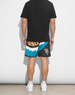Jacksonville Jaguars Saw Blade Retro Shorts