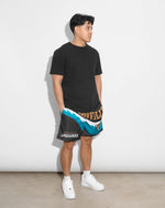 Jacksonville Jaguars Saw Blade Retro Shorts