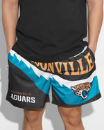 Jacksonville Jaguars Saw Blade Retro Shorts