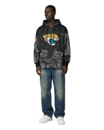 Jacksonville Jaguars & X-Men Comic Zip Up Hoodie