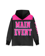 Jey Uso Pink Black YEET Entrance Hoodie