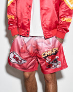 Kansas City Chiefs Helmet Fanimation Retro Shorts
