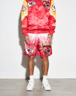 Kansas City Chiefs Helmet Fanimation Retro Shorts