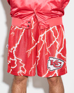 Kansas City Chiefs Lightning Retro Shorts
