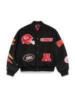 Kansas City Chiefs Pennant Varsity Jacket