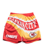 Kansas City Chiefs Saw Blade Retro Shorts
