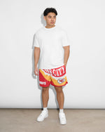 Kansas City Chiefs Saw Blade Retro Shorts