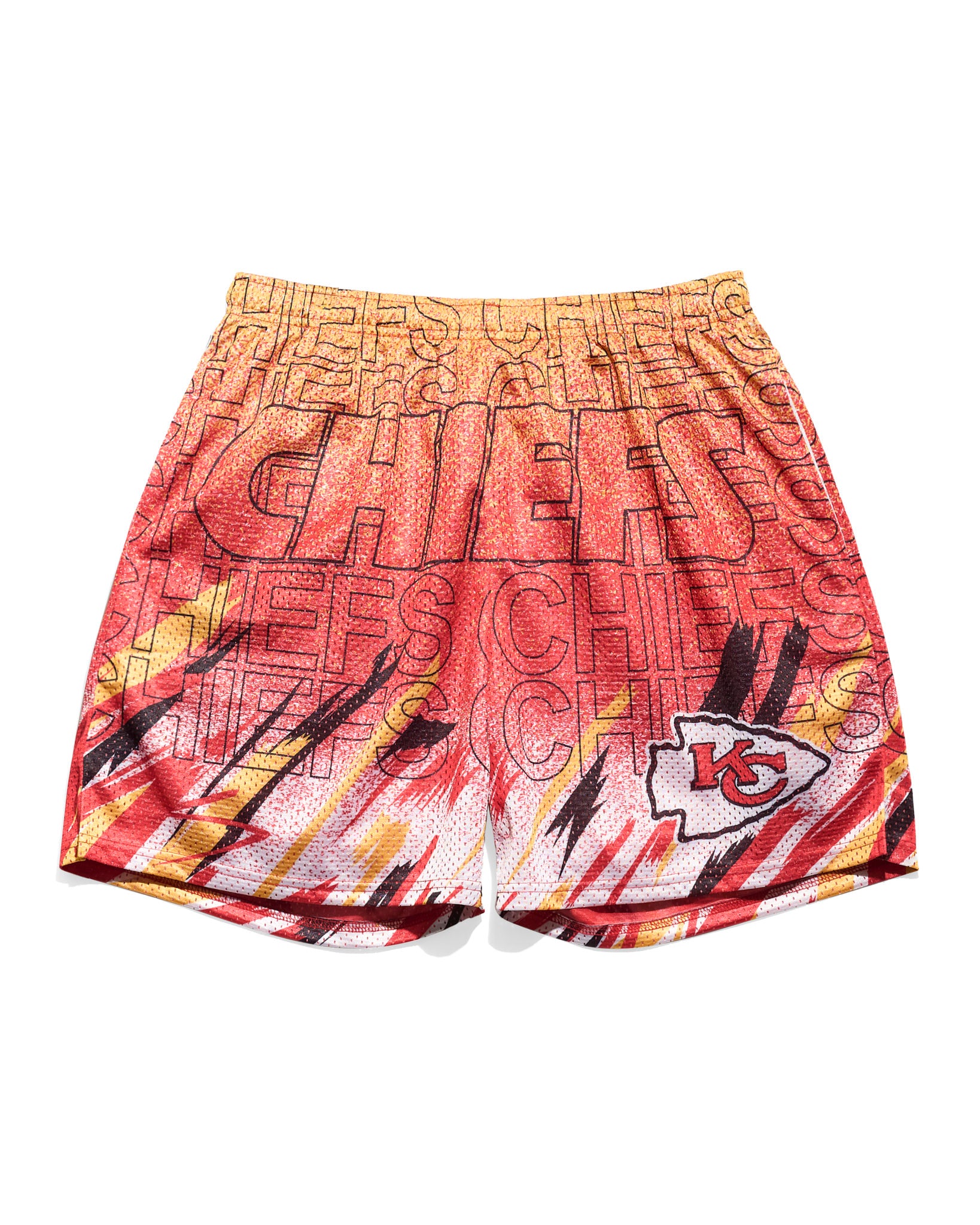 Kansas City Chiefs Sketch Retro Shorts