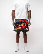 Kansas City Chiefs & Iron Man Retro Shorts