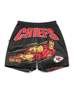 Kansas City Chiefs & Iron Man Retro Shorts