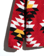 Kansas City Chiefs Geometric Red Sherpa Jacket