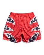 Kurt Angle No Mercy 2001 Claw Marks Retro Shorts