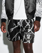 Las Vegas Raiders Lightning Retro Shorts