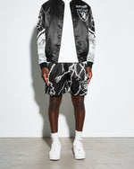 Las Vegas Raiders Lightning Retro Shorts