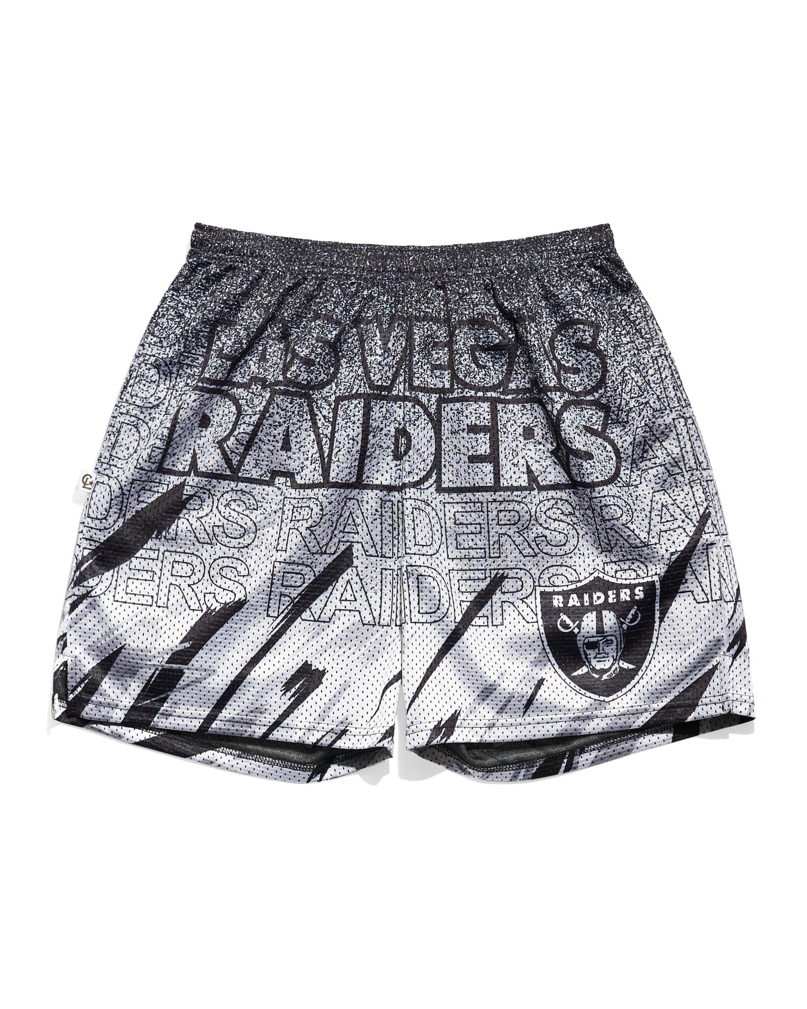 Las Vegas Raiders Sketch Retro Shorts