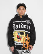 Las Vegas Raiders x SpongeBob SquarePants Anorak Jacket