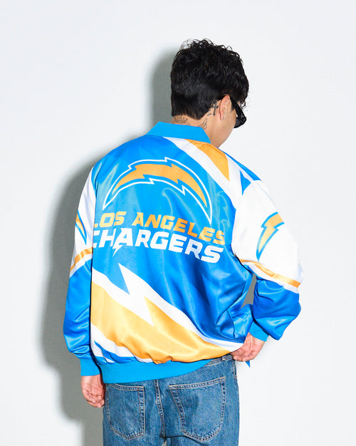 Los Angeles Chargers Fanimation Satin Jacket