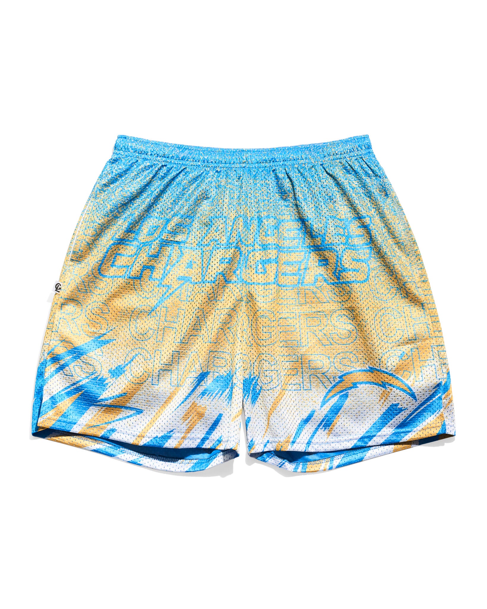 Los Angeles Chargers Sketch Retro Shorts