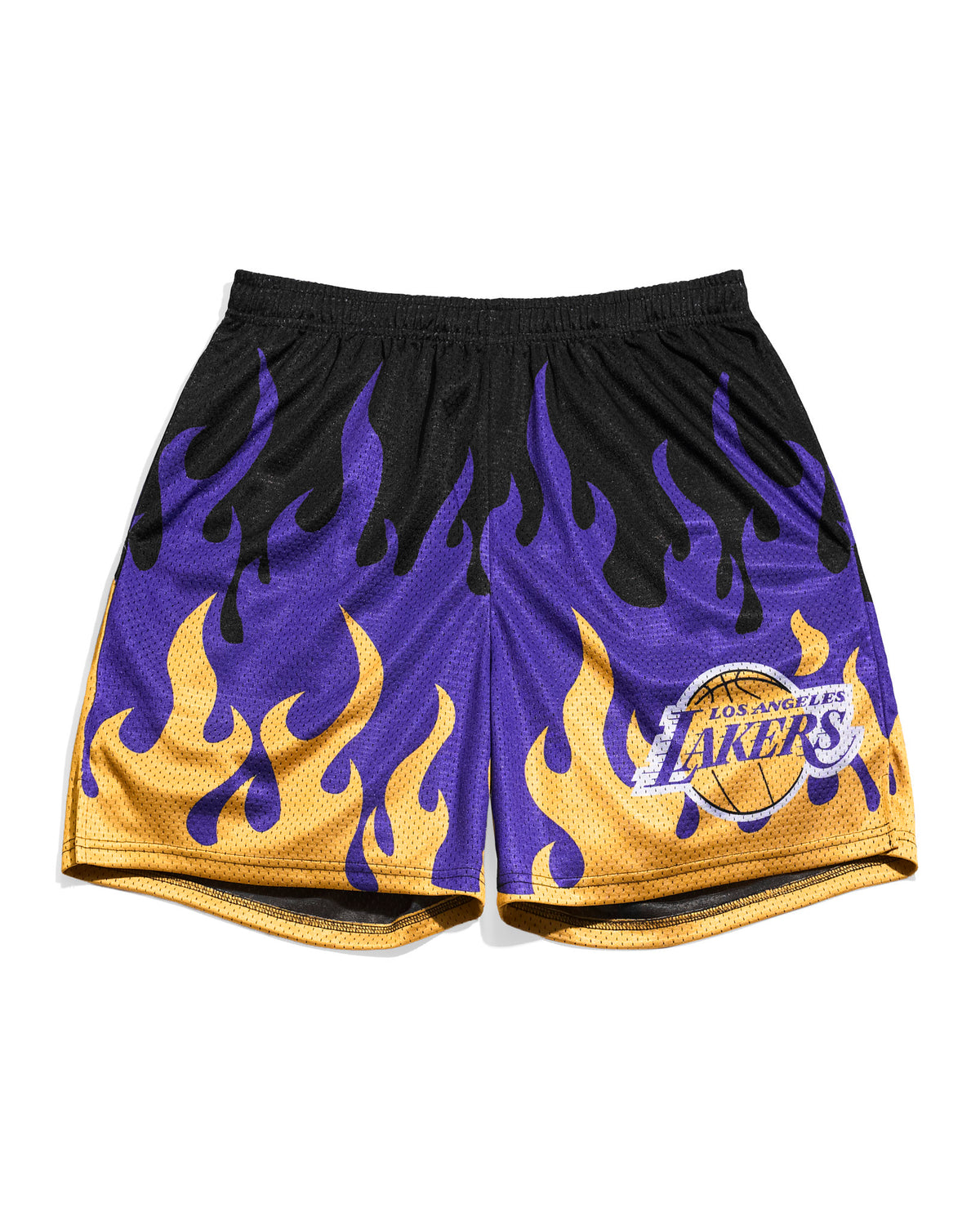 Los Angeles Lakers Flame Shorts