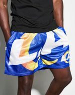 Los Angeles Rams Big Logo Retro Shorts