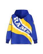 Los Angeles Rams Saw Blade Zip Up Hoodie
