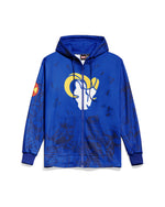 Los Angeles Rams & X-Men Comic Zip Up Hoodie