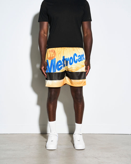 MTA MetroCard Big Logo Retro Shorts