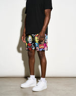 Marvel Comics Heroes Heads Retro Shorts