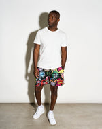 Marvel Comics Villains Heads Retro Shorts