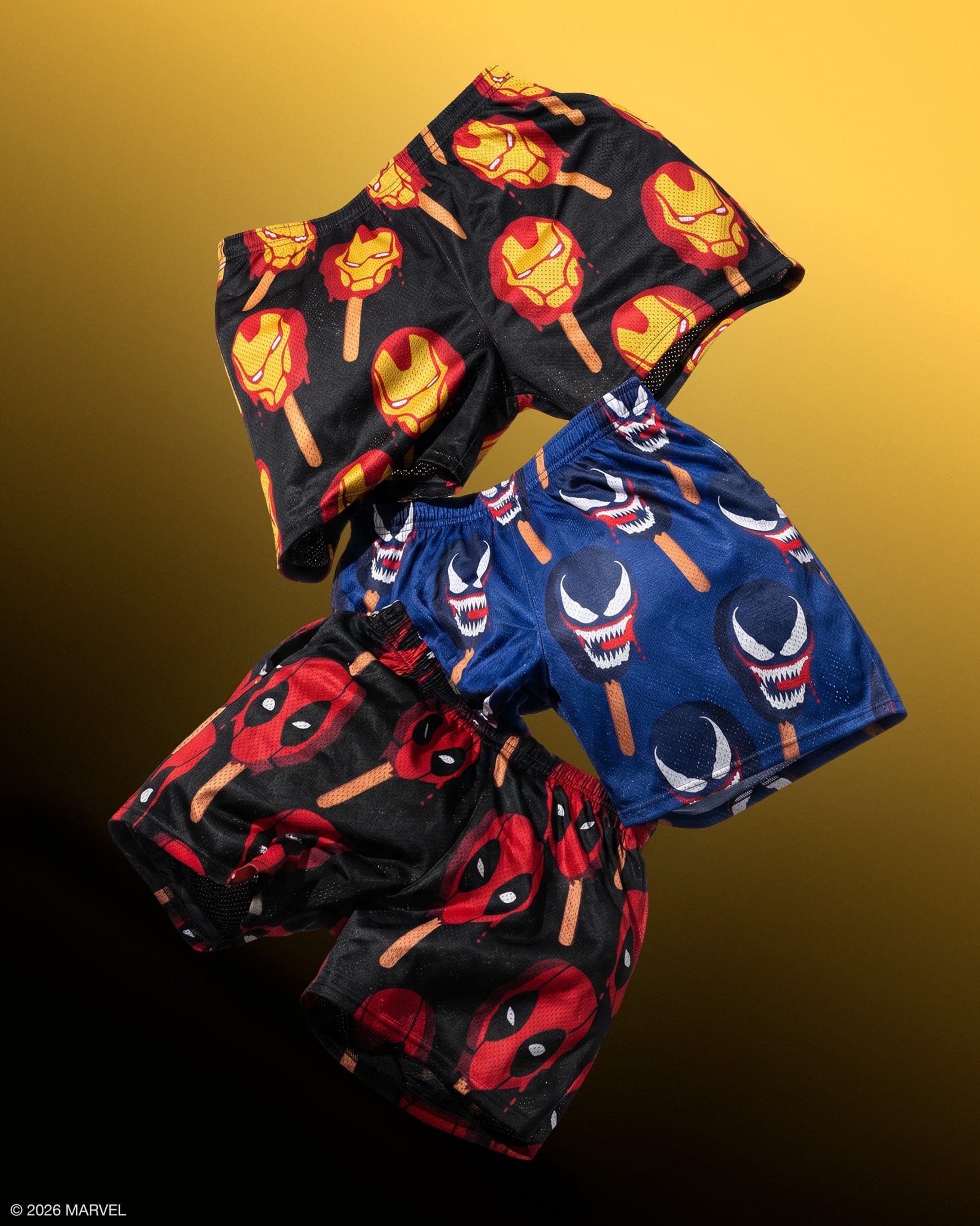 Marvel Ice Cream Shorts