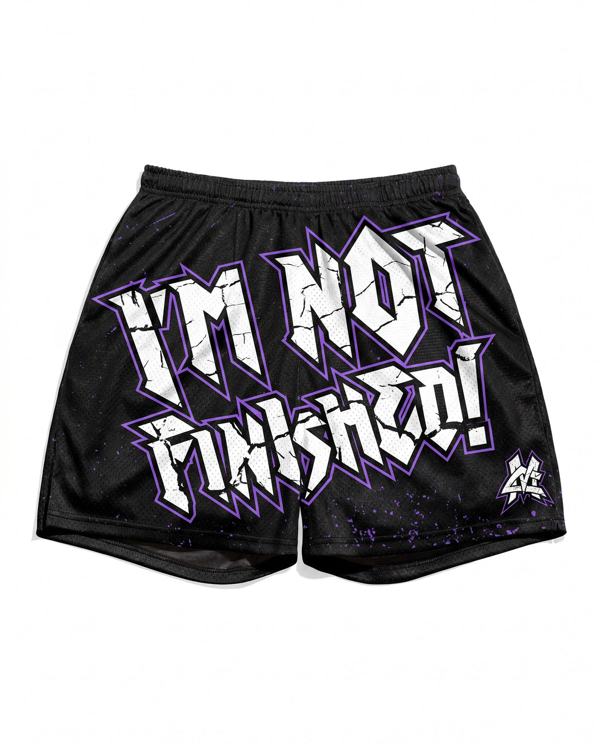 Pre-order |  Matt Cardona Im Not Finished Retro Shorts