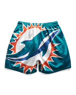 Miami Dolphins Big Logo Retro Shorts